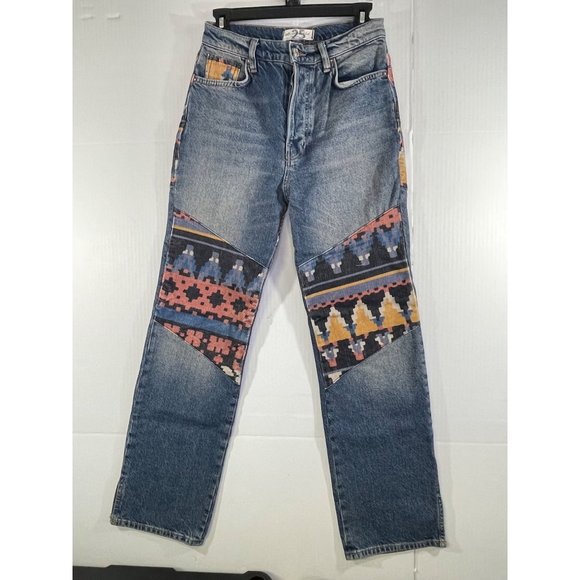 Free People women's size US 25 we the free twenty five jeans - Picture 2 of 16